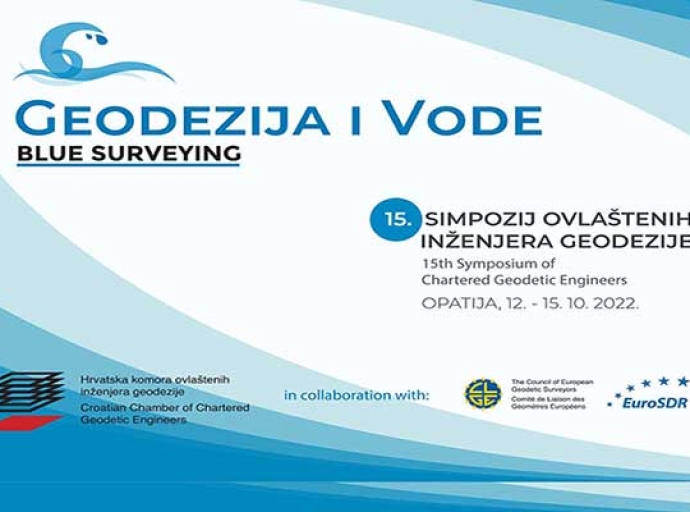 Otvorene prijave za prisustvovanje 15. SIMPOZIJU OVLAŠTENIH INŽENJERA GEODEZIJE